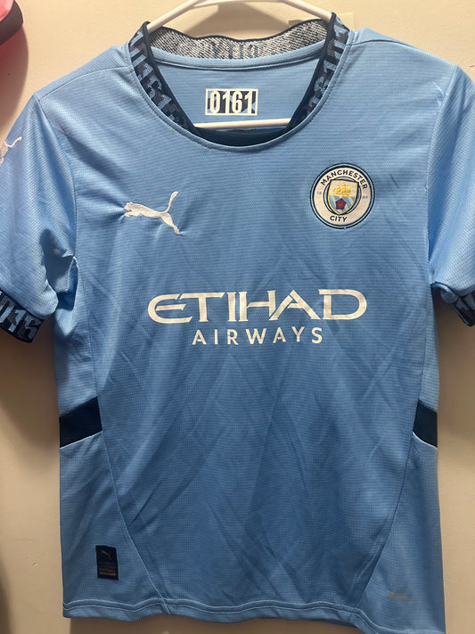 Manchester City HAALAND Youth Medium Home Jersey