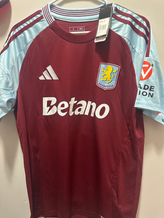 ASTON VILLA - Adult Large - Home Jacob Ramsey