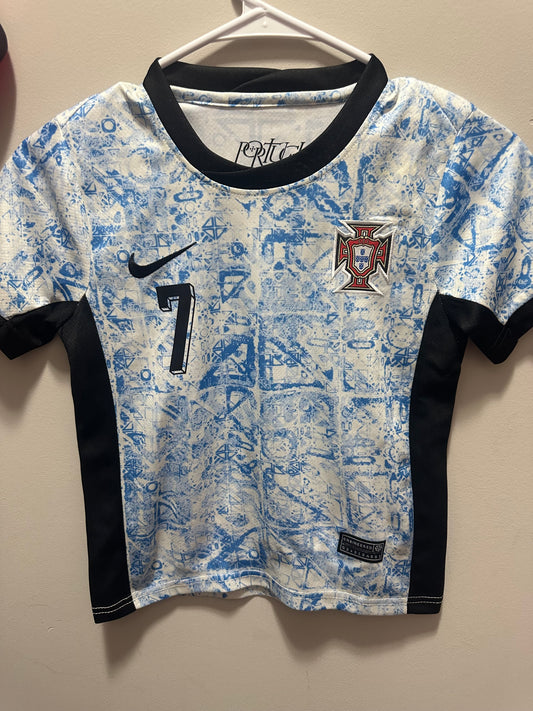 PORTUGAL Youth 4/5 yr old Ronaldo Blue Away