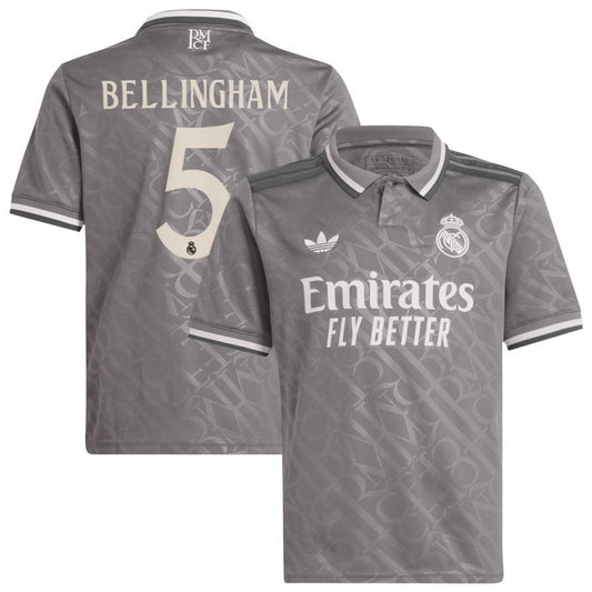 Real Madrid YOUTH LARGE Grey 3RD BELLINGHAM