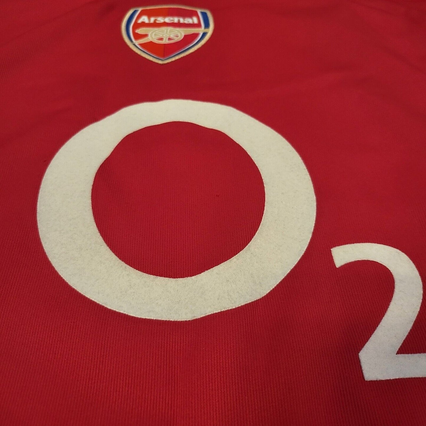 Arsenal EXTREMELY RARE  Shirt Extra Large Red Home 2004 2005 O2 Nike Jose Antonio Reyes Jersey